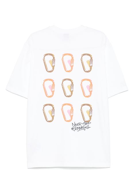 dome relaxed tee man white THE NORTH FACE | NF0A8C3TFN41